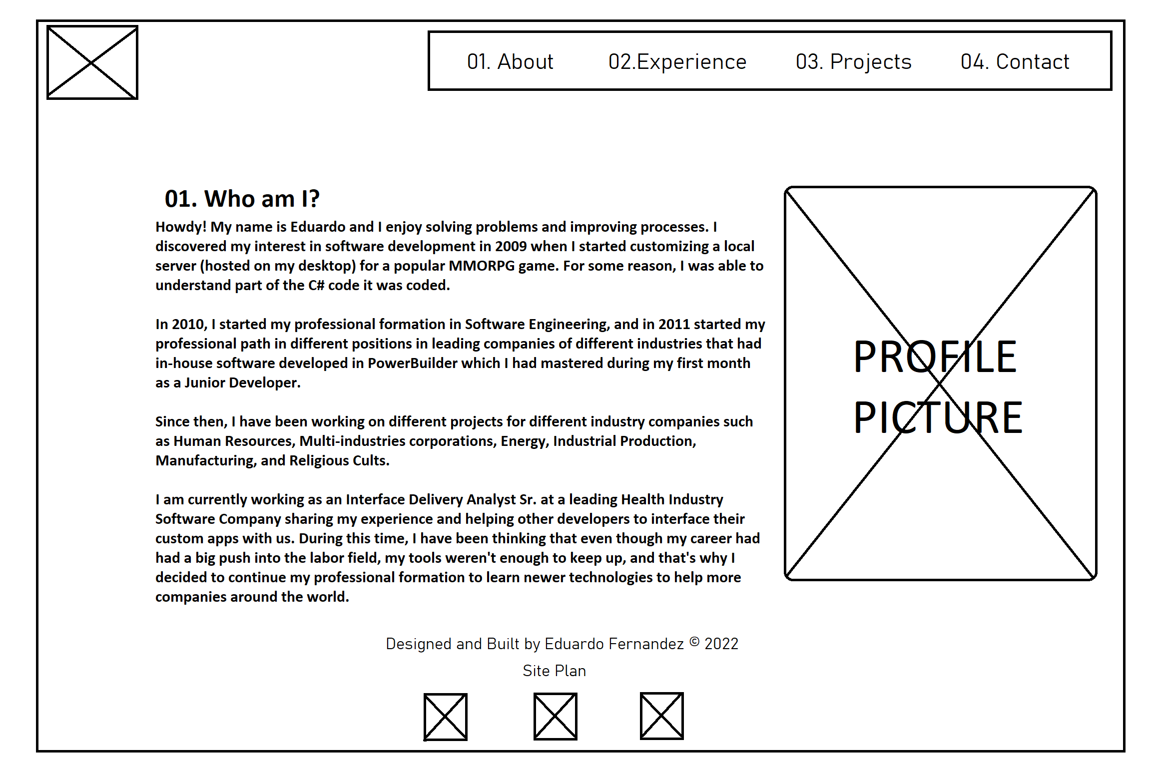 page 2 wireframe