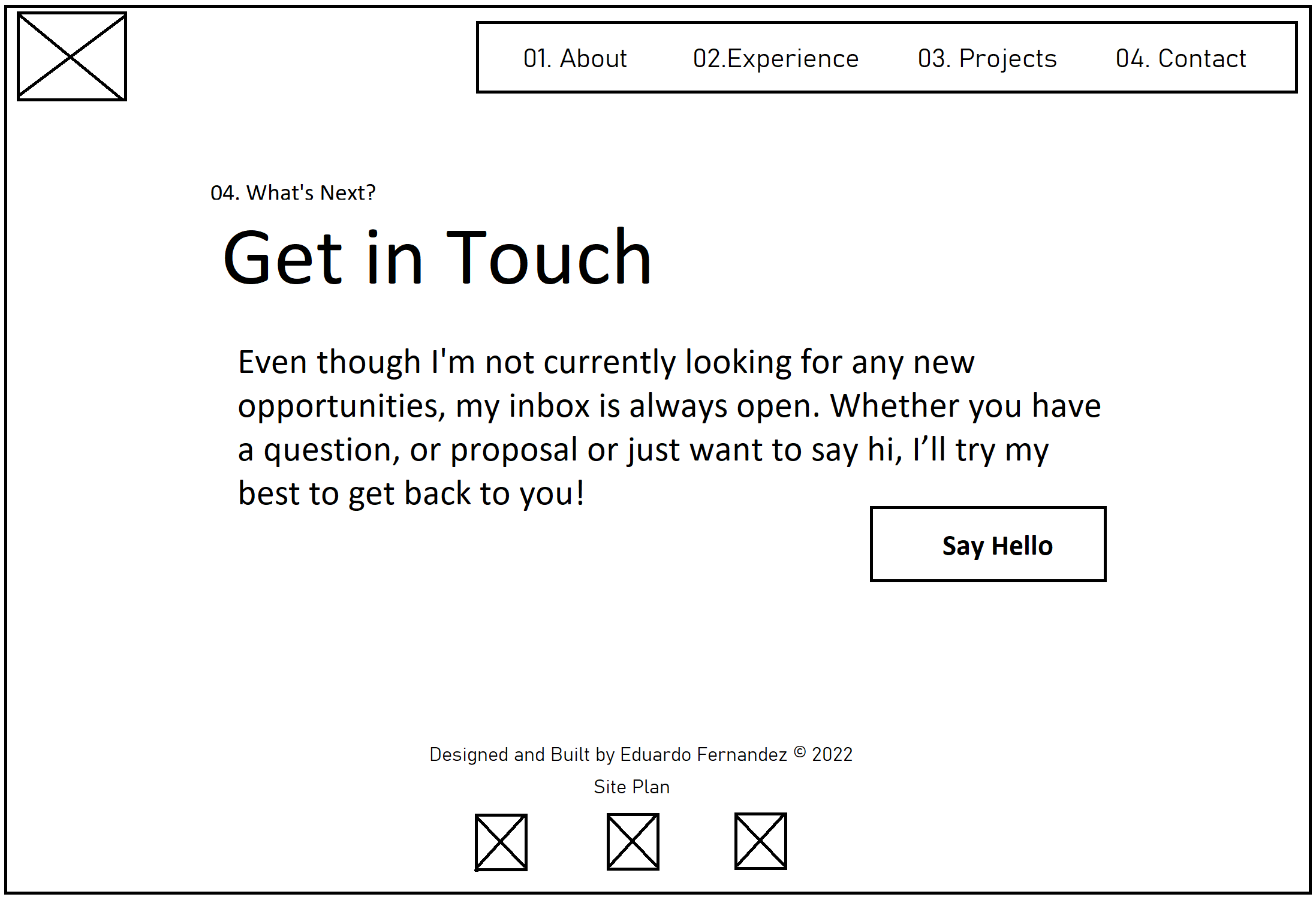 page 5 wireframe